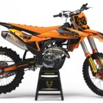 Kit déco motocross KTM - Blast - Orange