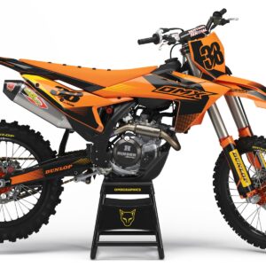 Kit déco motocross KTM - Blast - Orange