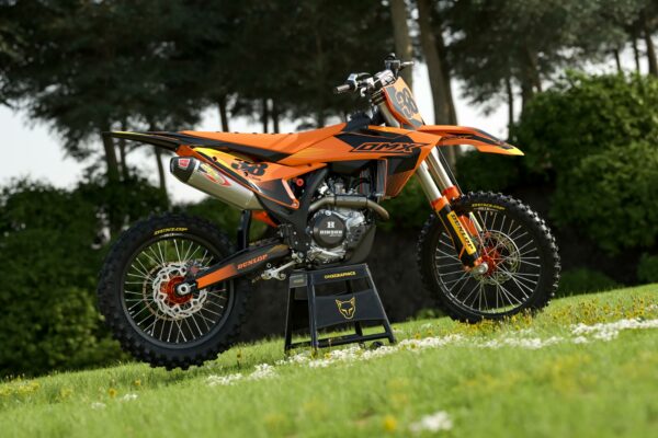 Kit déco motocross KTM - Blast - Orange Promo