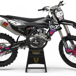 Kit déco motocross KTM - Charge - Violet