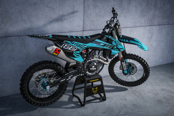 Kit déco motocross KTM - Chimera - Bleu Promo