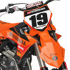 Kit déco motocross KTM - Competition - Orange 2