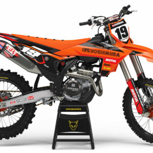 Kit déco motocross KTM - Competition - Orange