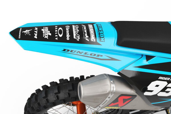 Kit déco motocross KTM - Core - Orange 3