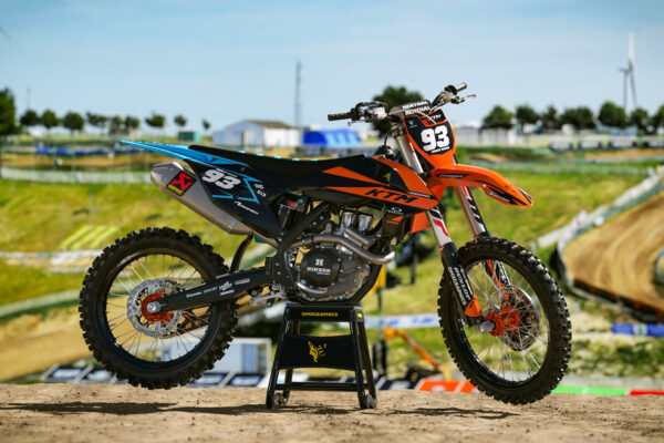 Kit déco motocross KTM - Core - Orange Promo