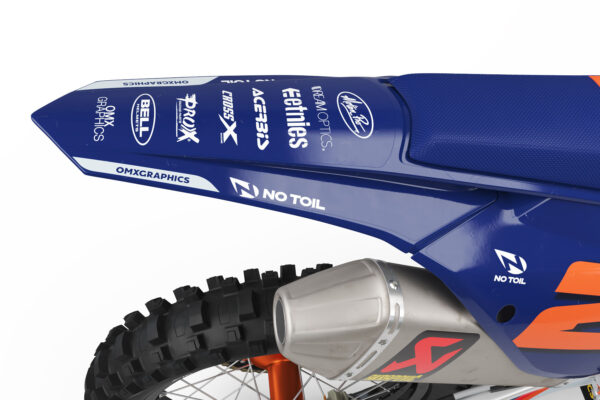 Kit déco motocross KTM - Corsa - Bleu 3