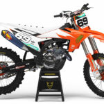 Kit déco motocross KTM - Energy - Orange