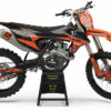 Kit déco motocross KTM - Enigma - Orange