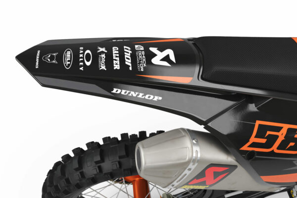 Kit déco motocross KTM - Enigma - Orange 3