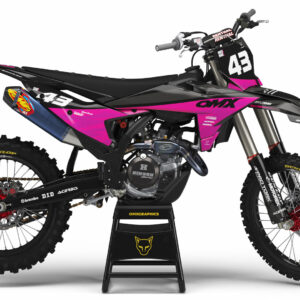 Kit déco motocross KTM - Frost - Rose