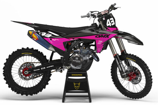 Kit déco motocross KTM - Frost - Rose
