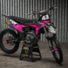 Kit déco motocross KTM - Frost - Rose Promo