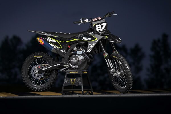 Kit déco motocross KTM - Fury - Noir Promo