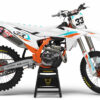Kit déco motocross KTM - Glitch - Orange