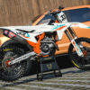 Kit déco motocross KTM - Glitch - Orange Promo