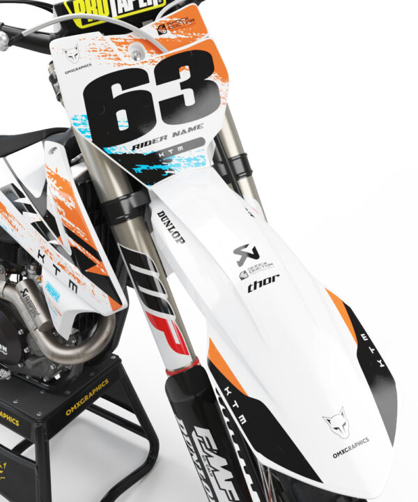 Kit déco motocross KTM - Hangout - Orange 2