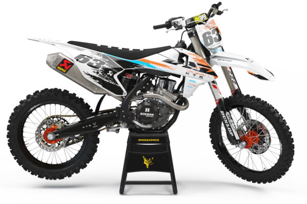 Kit déco motocross KTM - Hangout - Orange