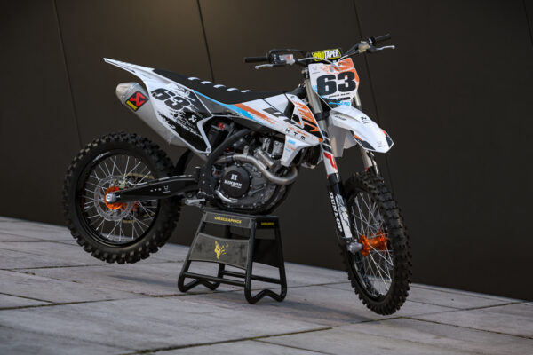 Kit déco motocross KTM - Hangout - Orange Promo