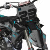 Kit déco motocross KTM - Holeshot - Gris 2
