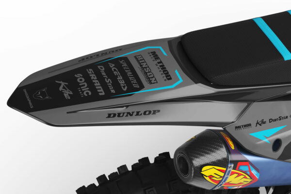 Kit déco motocross KTM - Holeshot - Gris 3