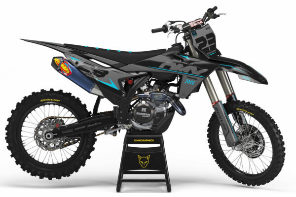 Kit déco motocross KTM - Holeshot - Gris