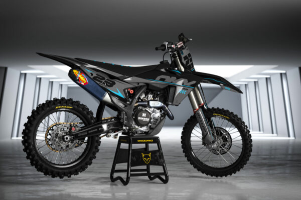 Kit déco motocross KTM - Holeshot - Gris Promo