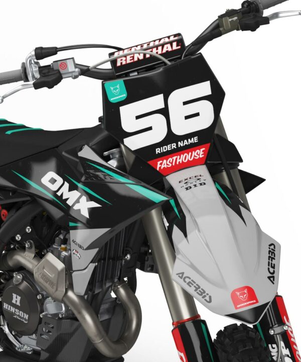 Kit déco motocross KTM - Instinct - Gris 2