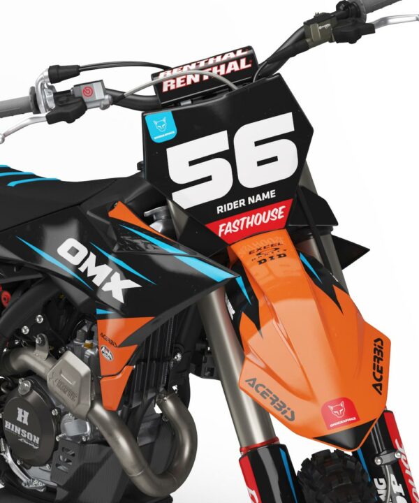 Kit déco motocross KTM - Instinct - Orange 2