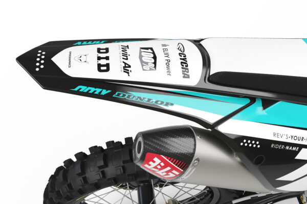 Kit déco motocross KTM - Katana - Bleu 3