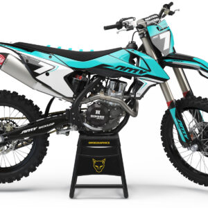 Kit déco motocross KTM - Katana - Bleu