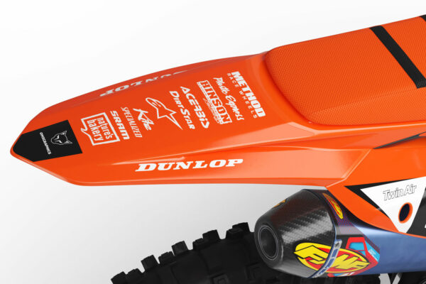 Kit déco motocross KTM - Monster - Noir 3