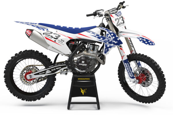 Kit déco motocross KTM - Nation