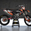 Kit déco motocross KTM - Ominous - Orange Promo