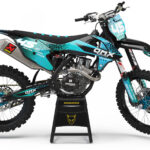 Kit déco motocross KTM - Pixel