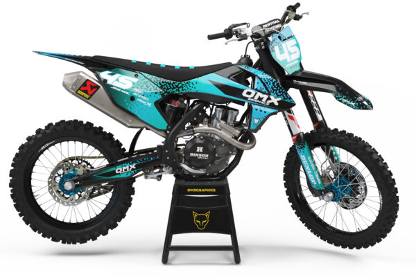 Kit déco motocross KTM - Pixel