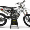 Kit déco motocross KTM - Race - Blanc