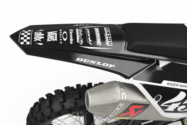 Kit déco motocross KTM - Race - Blanc 3