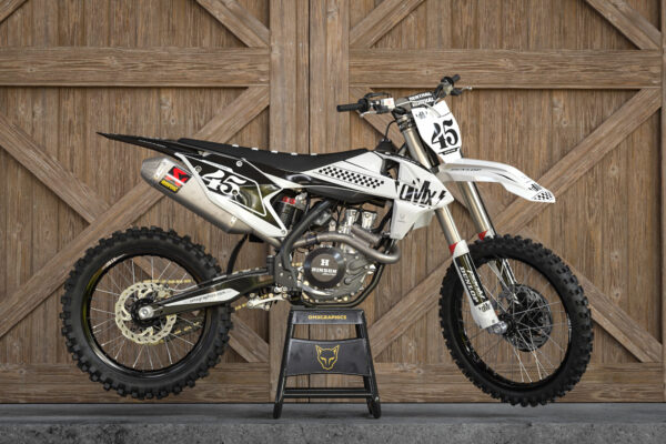 Kit déco motocross KTM - Race - Blanc Promo