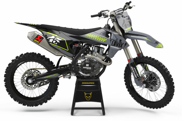 Kit déco motocross KTM - Race - Gris