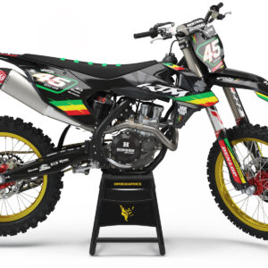Kit déco motocross KTM - Rasta