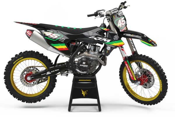 Kit déco motocross KTM - Rasta