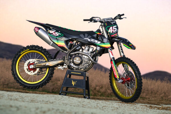 Kit déco motocross KTM - Rasta Promo