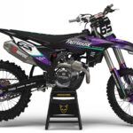 Kit déco motocross KTM - Reckless - Violet