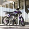 Kit déco motocross KTM - Reckless - Violet Promo