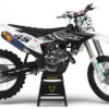 Kit déco motocross KTM - Ripcore - Blanc