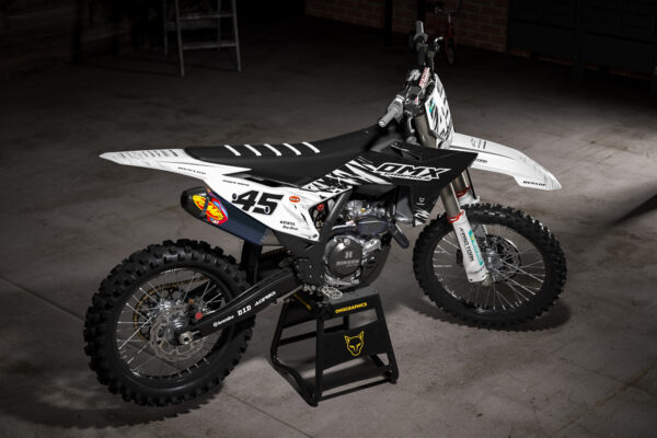 Kit déco motocross KTM - Ripcore - Blanc Promo