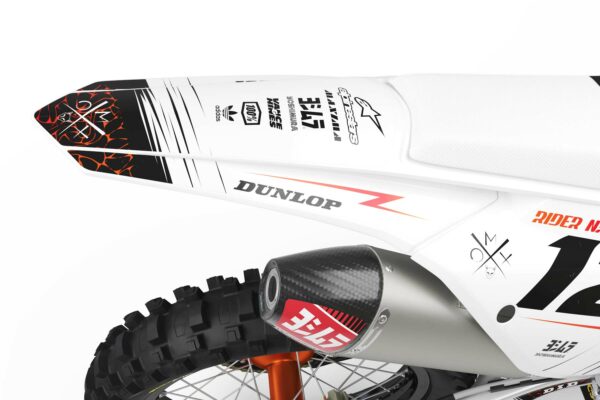 Kit déco motocross KTM - Rival - Orange 3