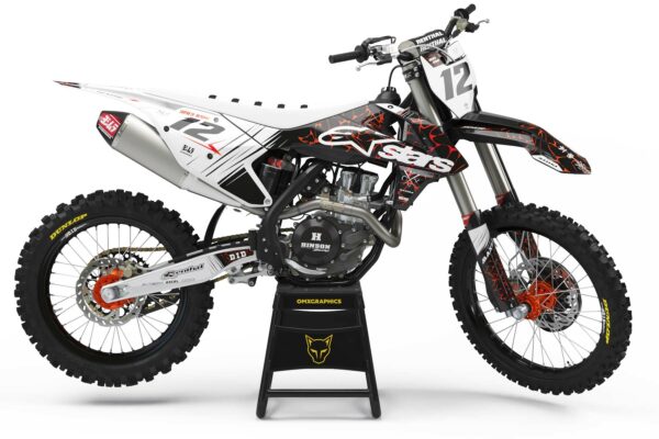 Kit déco motocross KTM - Rival - Orange