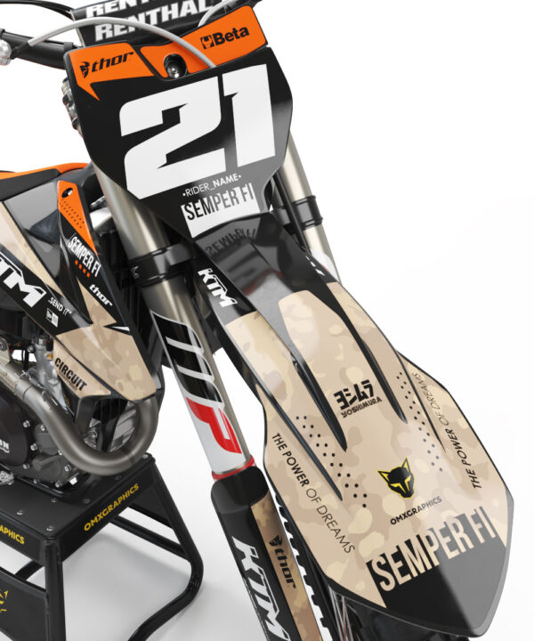 Kit déco motocross KTM - Semper Fi 2