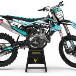 Kit déco motocross KTM - Semper Fi - Bleu